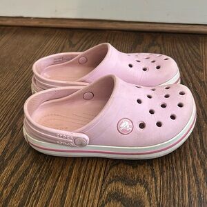 Crocs Kids Crocband Clog - Pink C11